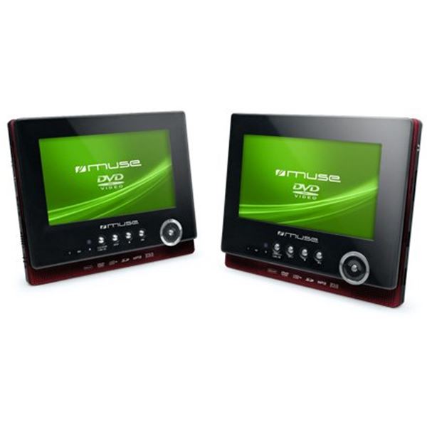 Pack vidéo 2 écrans 7 pouces Muse M-762 CV