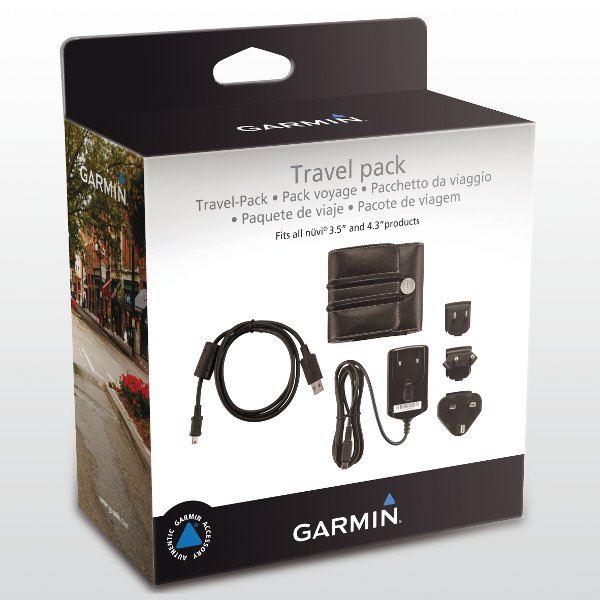 Pack de voyage 3 accessoires pour GPS Garmin