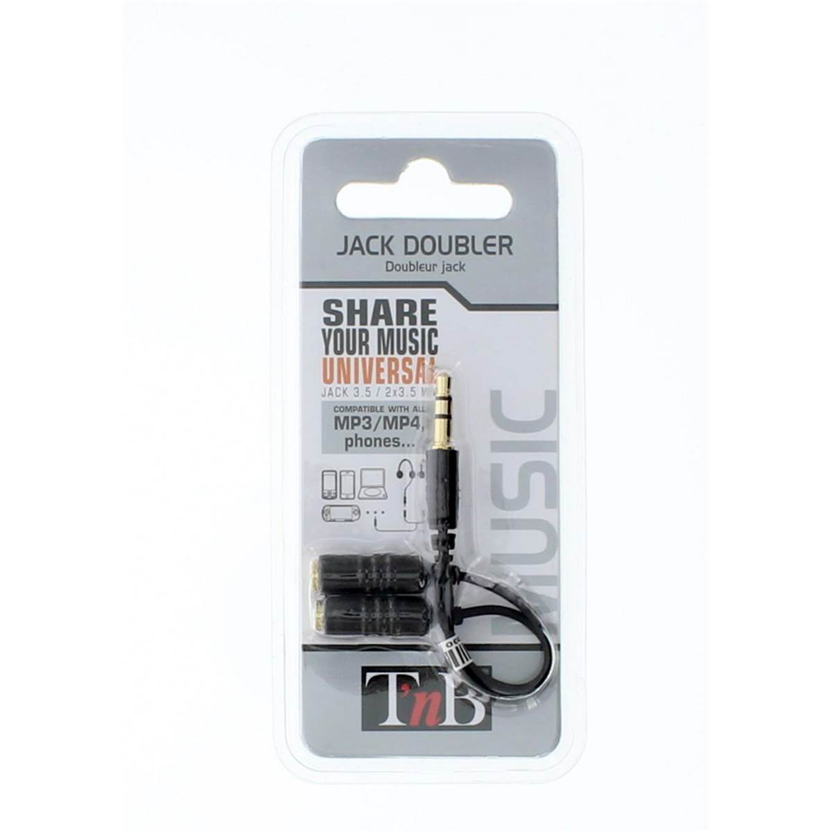 Doubleur Jack 3,5 Mm T'nb