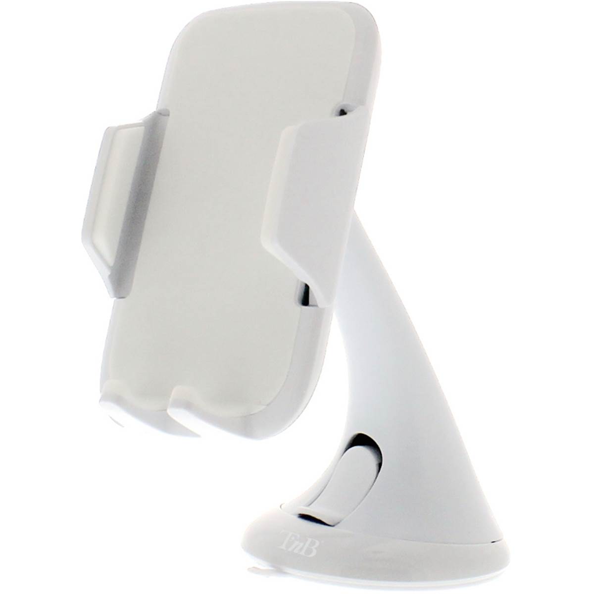 Support Voiture Téléphone Ventouse Blanc T'nb