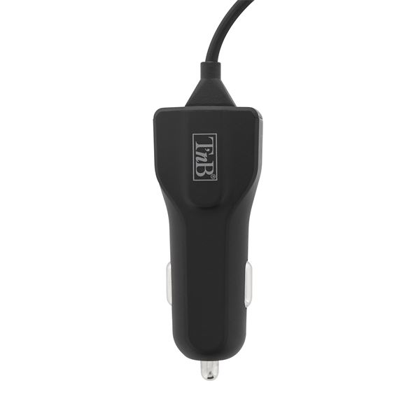 Chargeur allume-cigare 1 entrée USB avec câble Micro USB T'nB