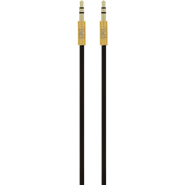 Câble jack premium noir / or T'nB