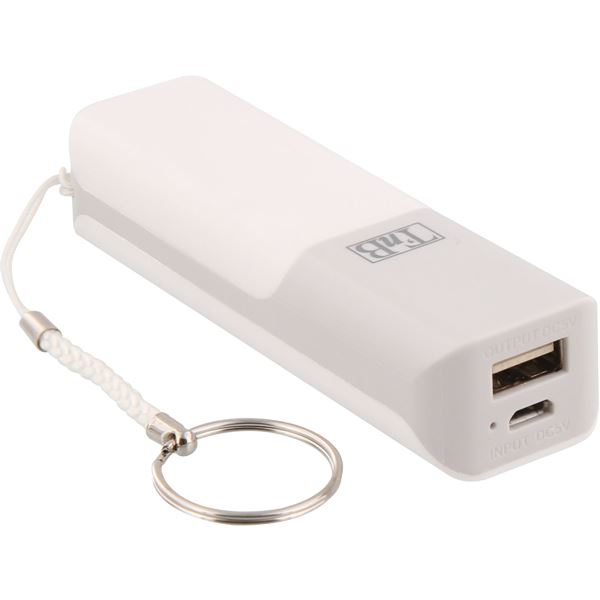 Batterie externe Blanche 2500 mAh T'nB