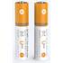 Piles rechargeables USB AAA