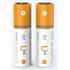 Piles rechargeables USB AA