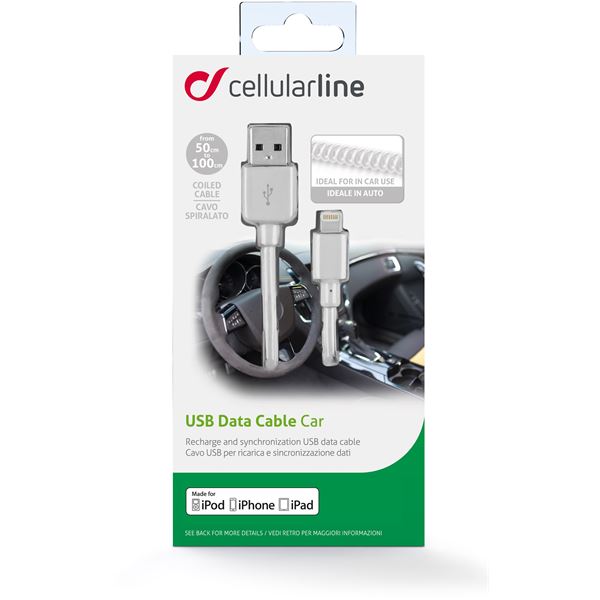 Câble de recharge USB / Lightning Cellular Line