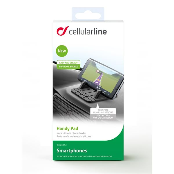 Support silicone sur tableau de bord Cellular Line