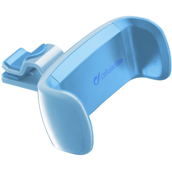 Support pince bleu sur grille d'aération Cellular Line