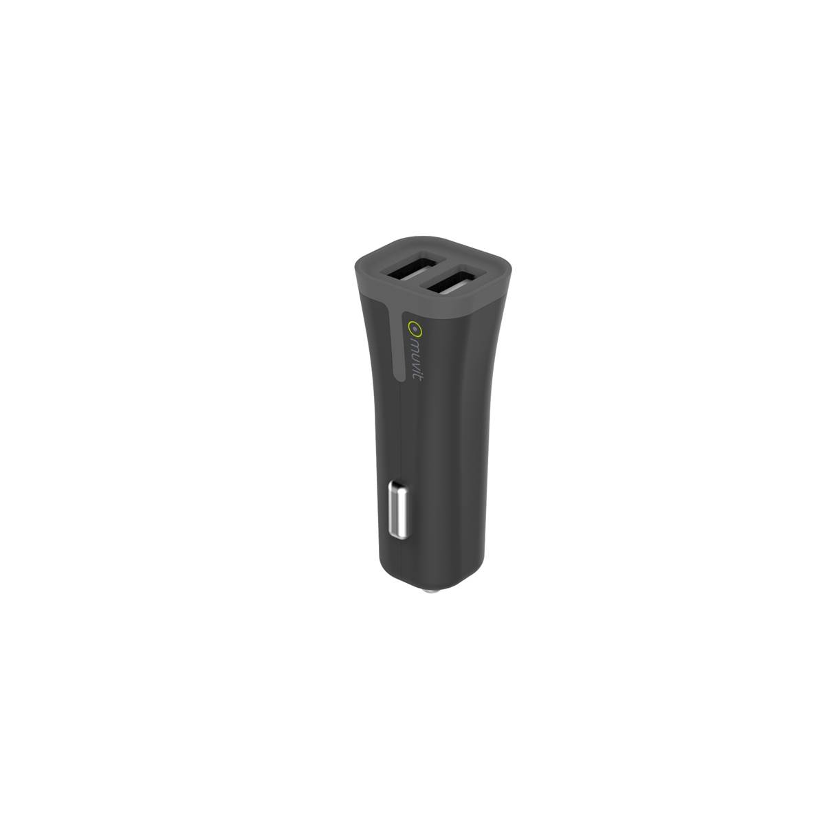 Chargeur Allume-cigare 2 Entrées Usb 4,8a Muvit