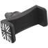 Support grille aération universel T'nB - Noir avec drapeau UK - UHOLDSMARTK