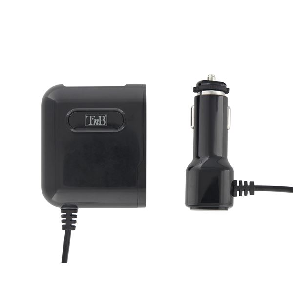Chargeur allume-cigares port USB et câble type C TNB - Chargeur allume  cigare