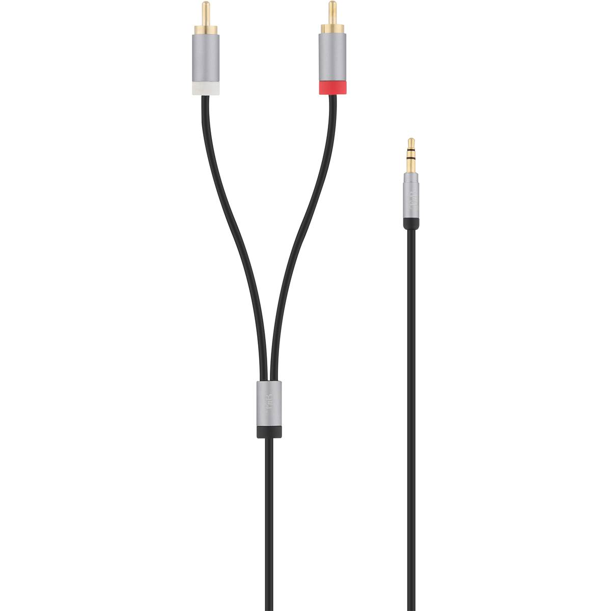 Câble Stéréo Jack 3.5mm Vers 2 Rca 120cm - T'nb