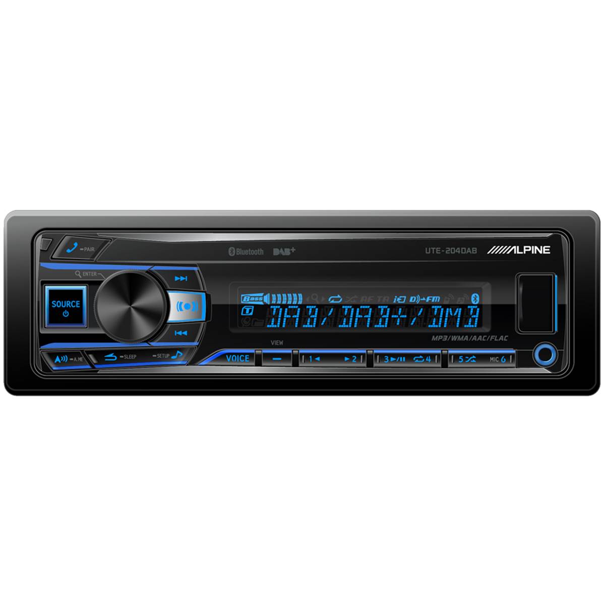 Autoradio Ute-204dab Dab Bluetooth Alpine