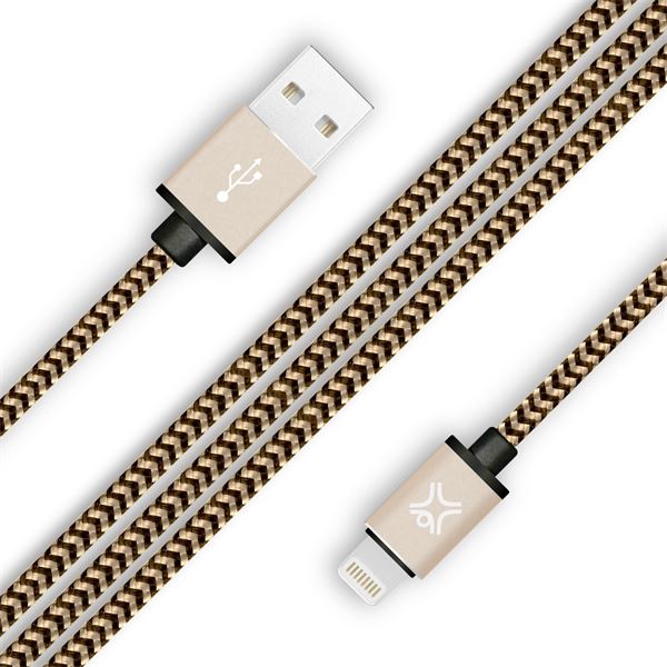 Câble premium lightning - doré - XTREMEMAC