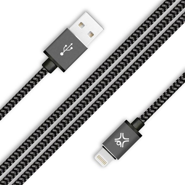 Câble premium lightning - gris - XTREMEMAC