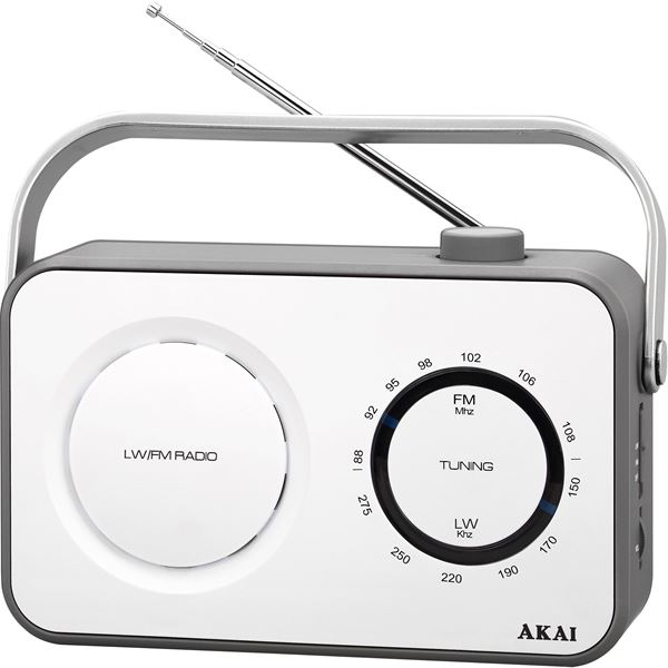 Radio portable SMOOTH Akai Blanche
