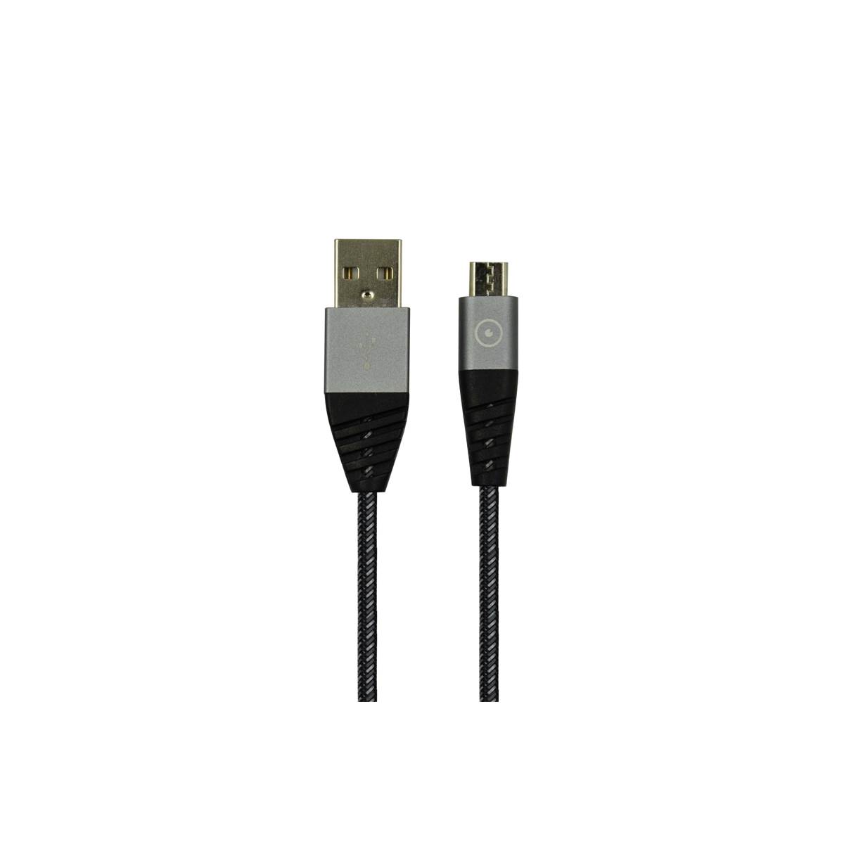 Cable Micro-usb 2m Gris Muvit