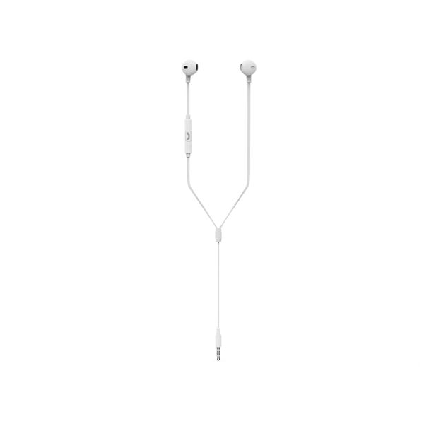 ECOUTEURS / KIT PIETON BLANC CAOUTCHOUC MUVIT