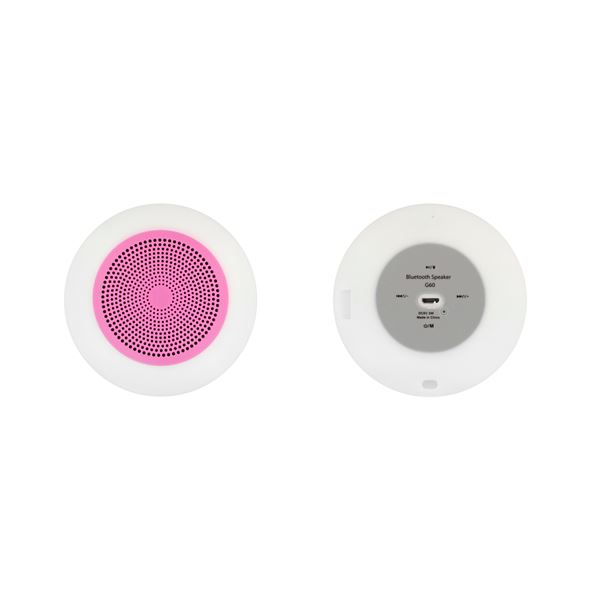 Enceinte lumineuse bluetooth rose - TNB