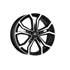 Jante aluminium Dezent 18 pouces Graphite Mat Tz Graphite