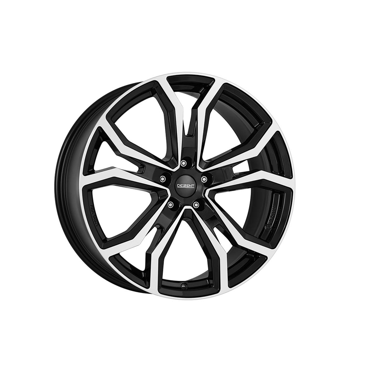 Jante Aluminium Dezent 19 Pouces Noir Face Miroir Van Dark