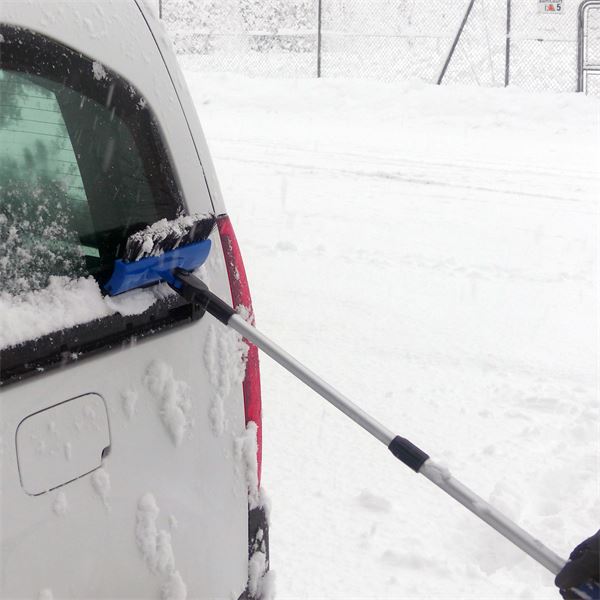 Gratte-givre et balai à neige pour voiture, télescopique: 94-120