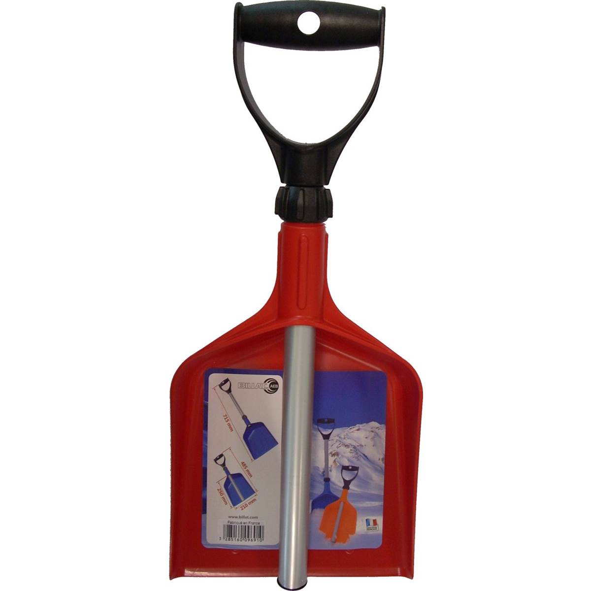 Pelle À Neige Compacte Rouge Billat