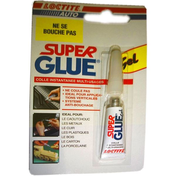 Colle super glue gel 454 LOCTITE 3 g - Feu Vert