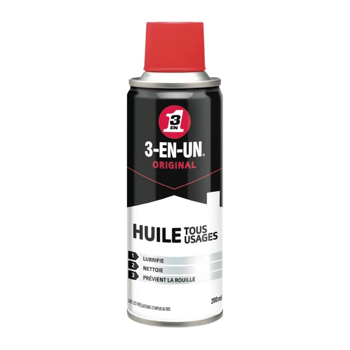 Huile Tous Usages 3-en-un Aérosol 200 Ml