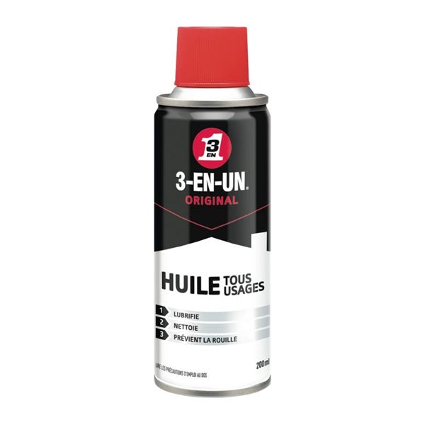 Huile tous usages 3-EN-UN Aérosol 200 ml