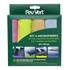 4 Microfibres auto FEU VERT