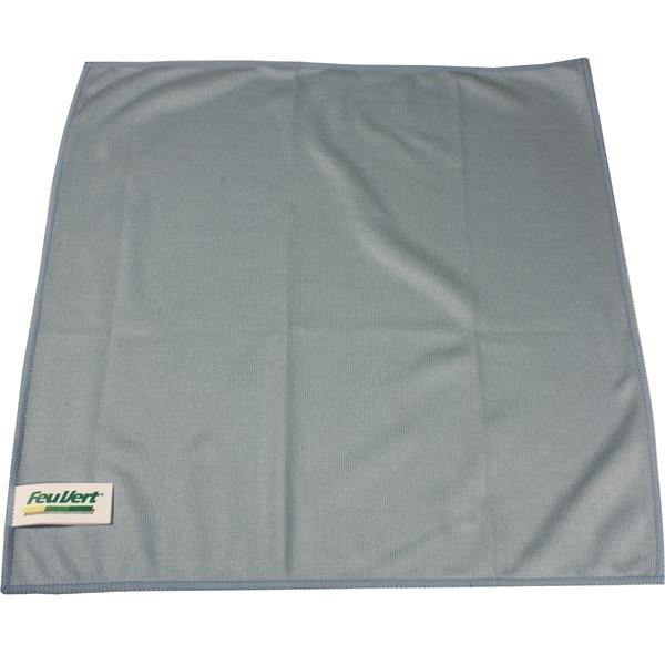 Microfibre vitres Feu Vert 40 x 40 cm