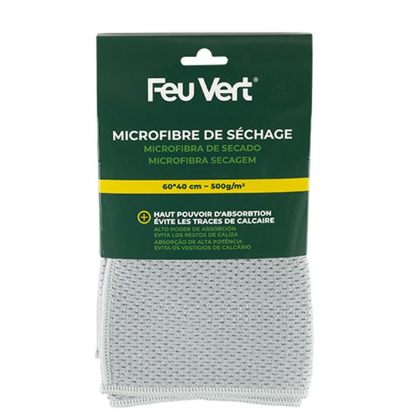 Microfibre de séchage FEU VERT
