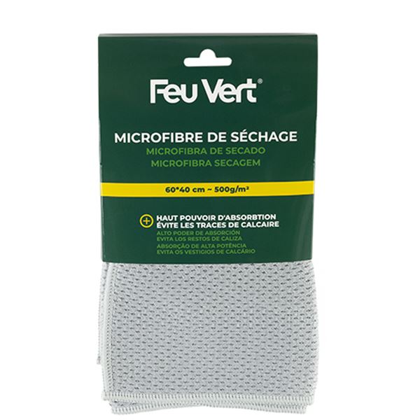 Microfibre de séchage FEU VERT Premium - Feu Vert