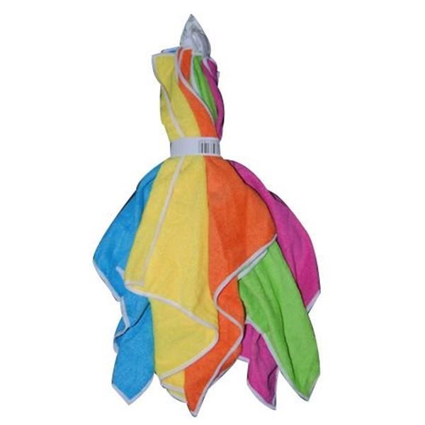 Lot de 5 microfibres 40x40 cm Divers