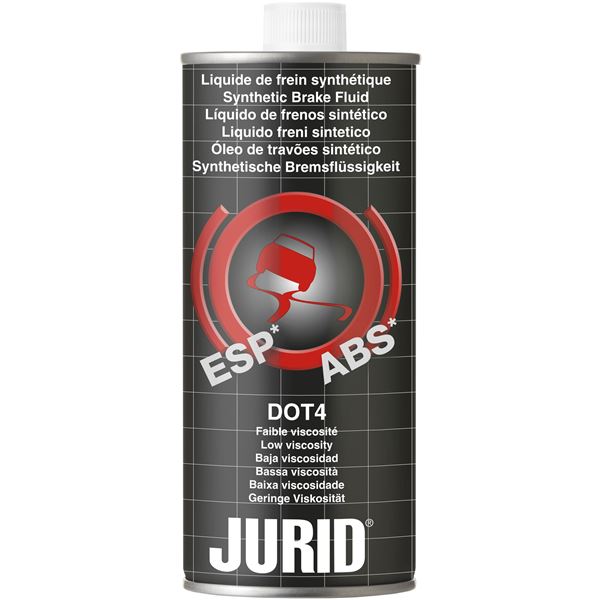 Liquide de frein DOT 4+ESP JURID 485 ml - Feu Vert