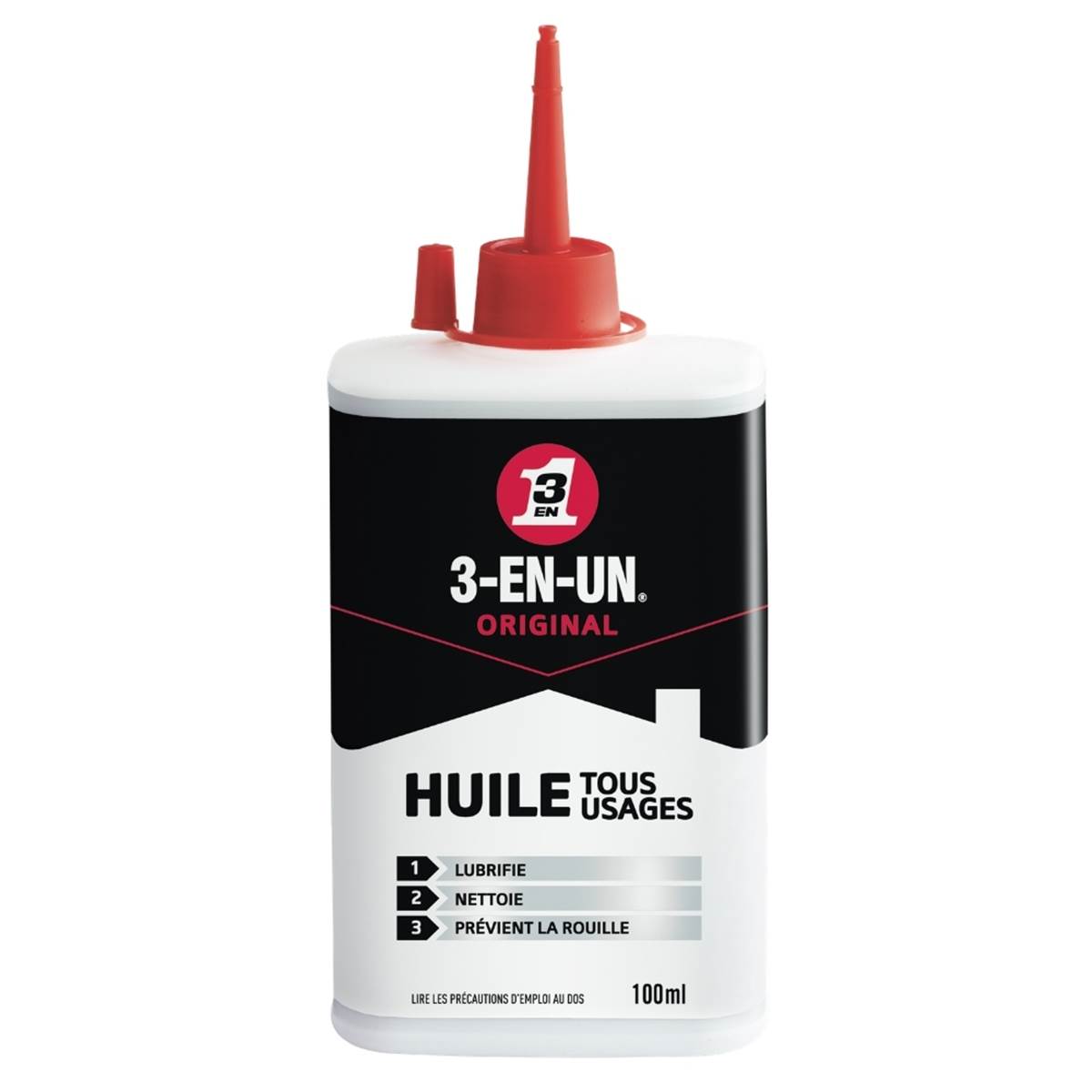 Huile Tous Usages 3-en-un Burette 100 Ml
