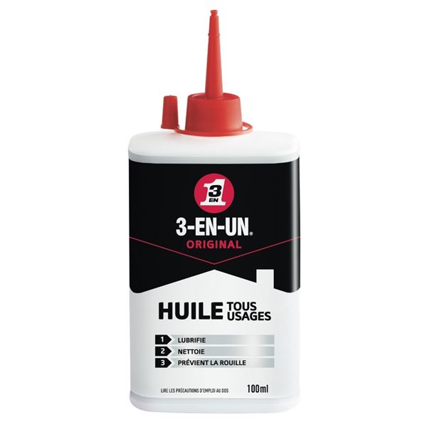 Huile Tous Usages 3-EN-UN burette 100 ml