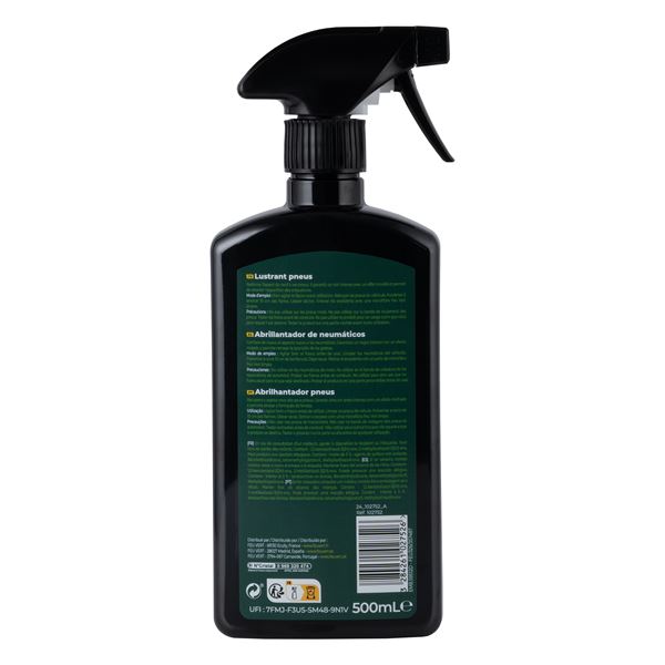 Lustrant pneus FEU VERT 500ml
