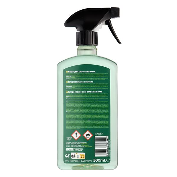 Nettoyant vitres et anti-buée FEU VERT 500ml