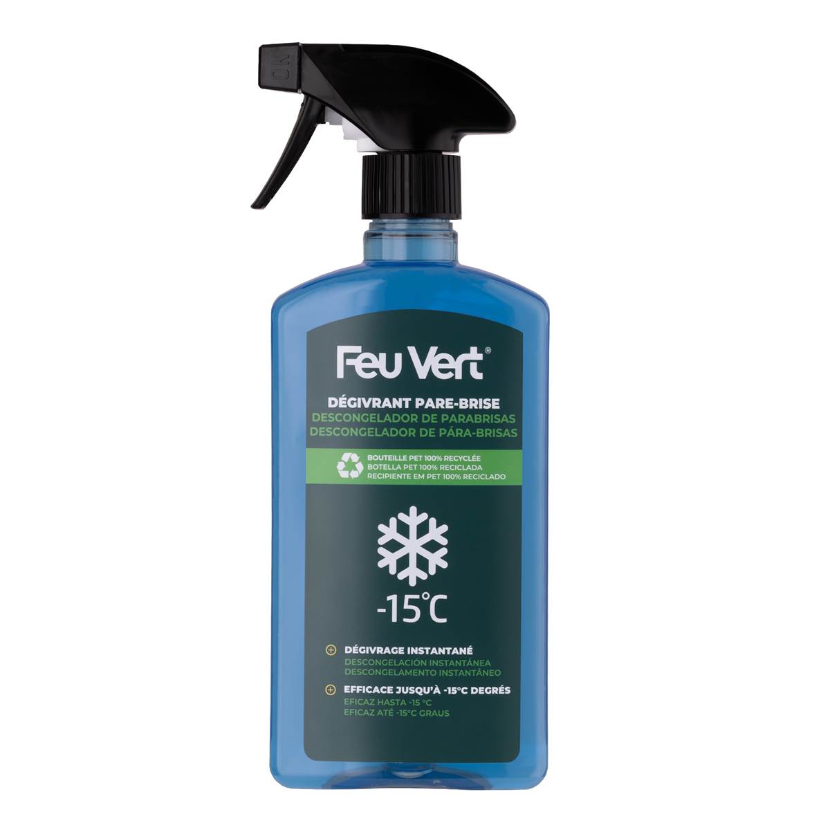 Dégivrant Pare-brise Feu Vert 500 Ml