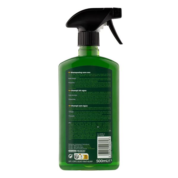 Shampooing dégraissant sans eau FEU VERT 500ml