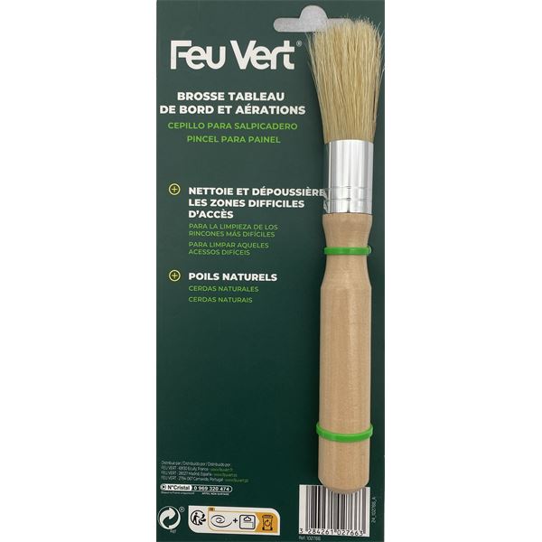 Brosse tableau de bord et aérations