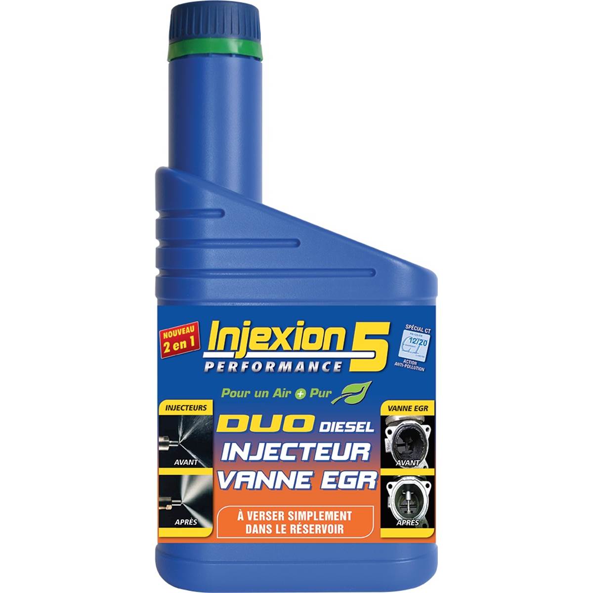 Nettoyant Injecteurs Duo Diesel Injexion 5 500 Ml