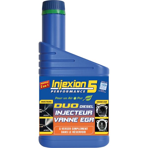 Nettoyant injecteurs duo Diesel injexion 5 500 ml