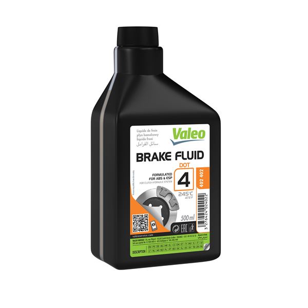 Liquide de frein DOT 4+ESP JURID 485 ml - Feu Vert