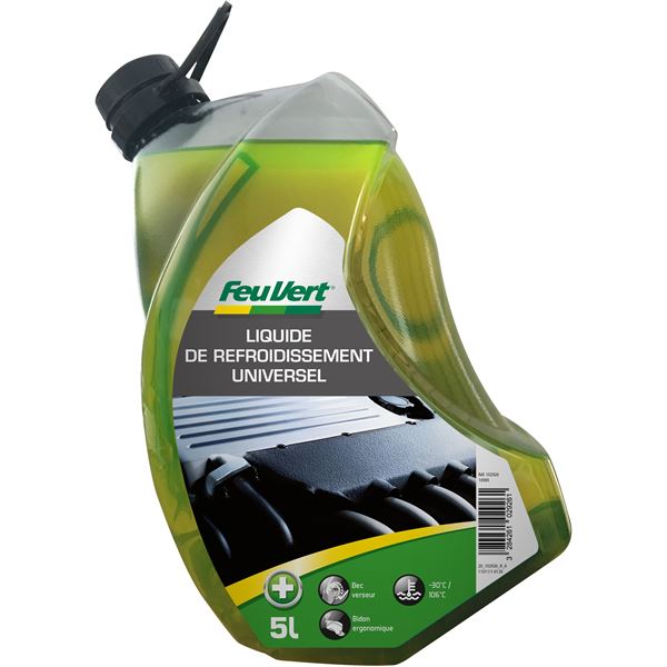 Liquide de refroidissement universel -30°C 5L Feu Vert
