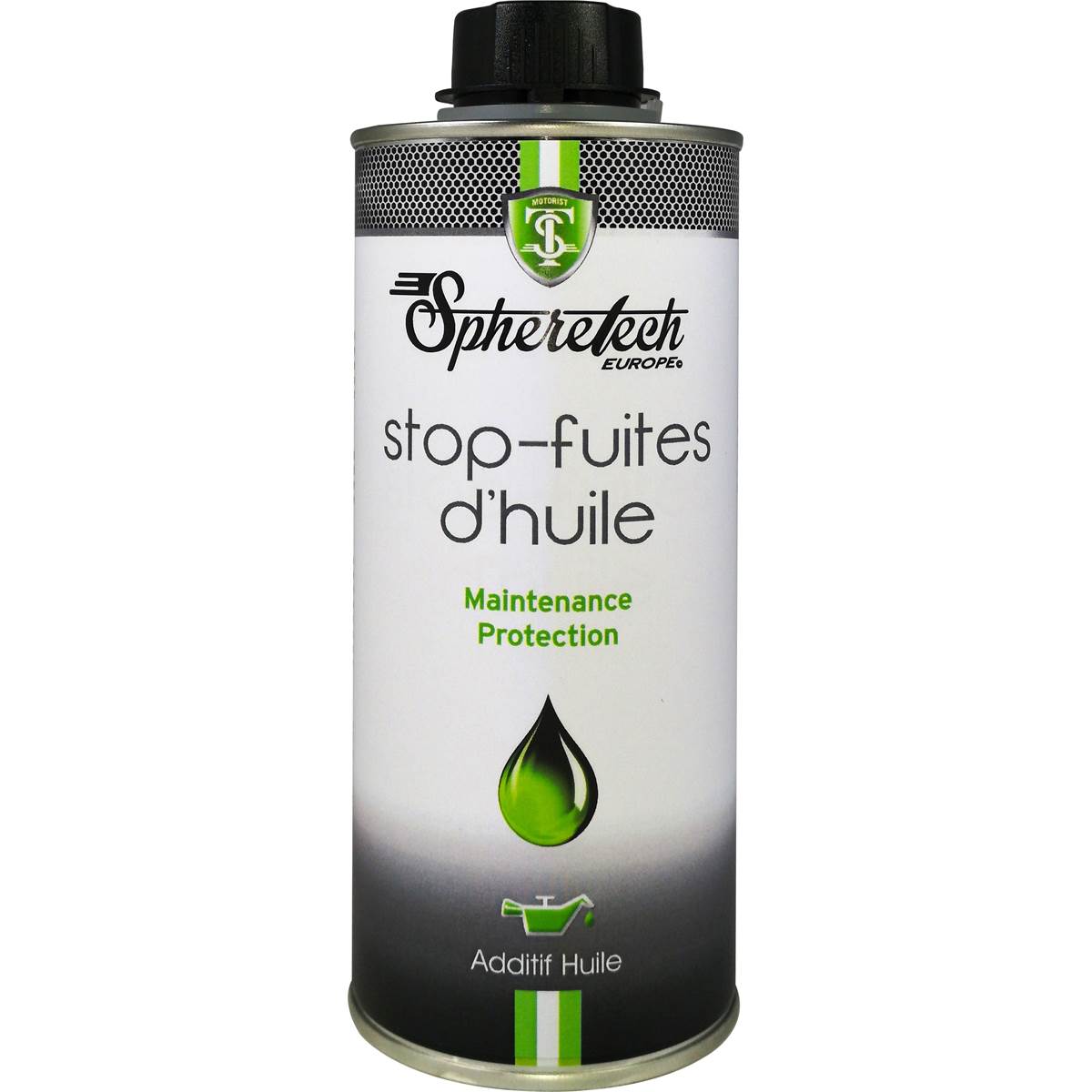 Stop Fuite Huile Moteur Spheretech 375 Ml Feu Vert