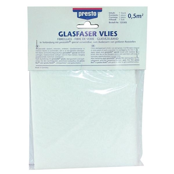 Fibre de verre tissage fin PRESTO 0,5 m²