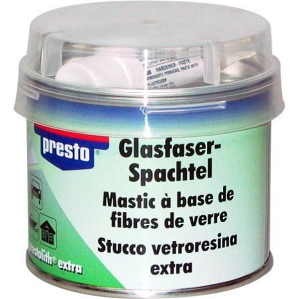 Mastic Polyester Fibre De Verre Choucroute Carrosserie 4,5kg + Durcisseur